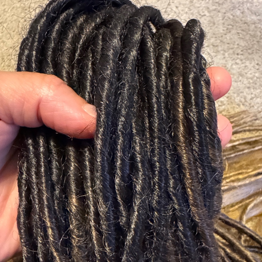 Dreadful hippie ( dark caramel melt )  Dreadlock Extensions 44 dreads ! - Picture 4 of 9